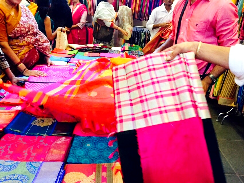 Designer showcase of handcrafted sarees